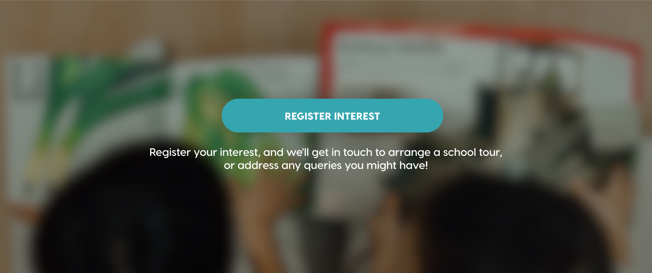Register Interest Button
