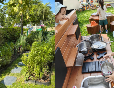 Outdoor Garden & Kitchen
